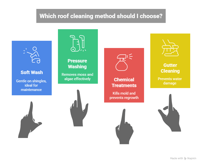 roof cleaning Bismarck