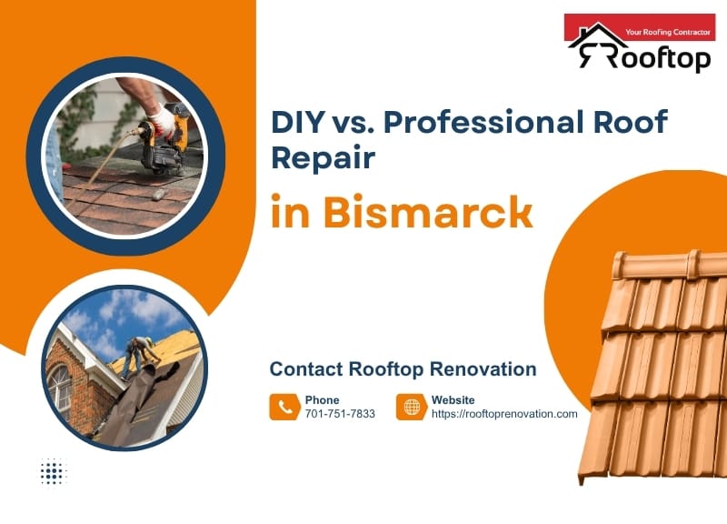 DIY vs. Professional Roof Repair in Bismarck