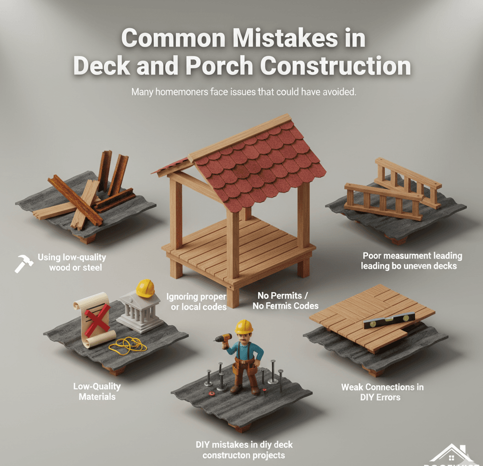 Common Mistakes in Deck and Porch Construction