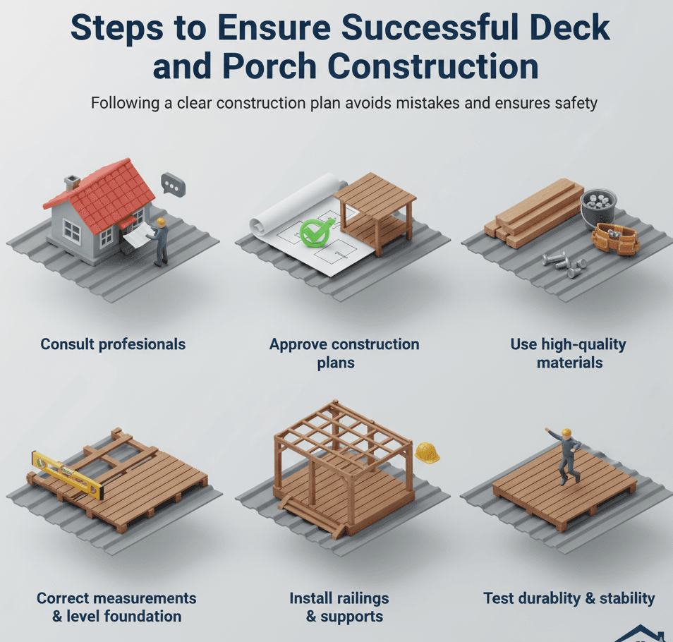 Ensure Successful Deck and Porch Construction