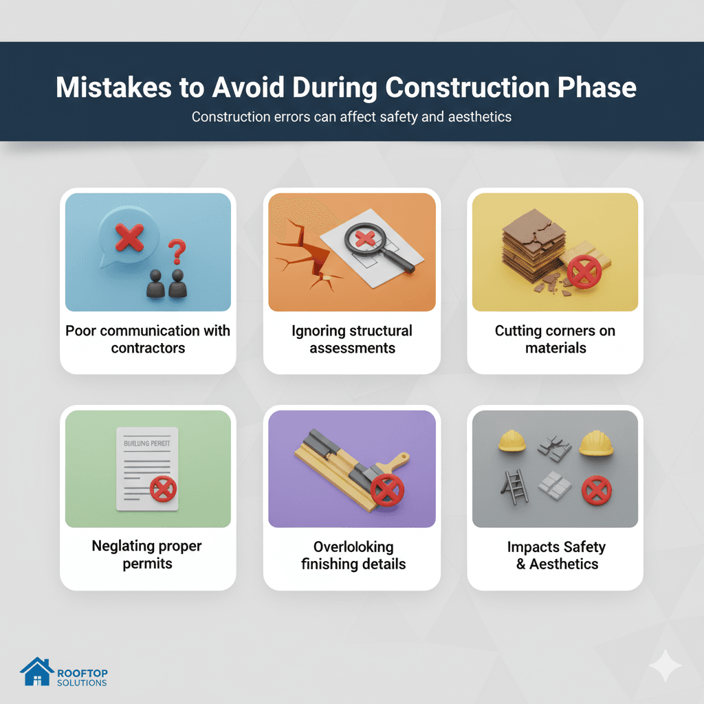 Mistakes to Avoid During Construction Phase
