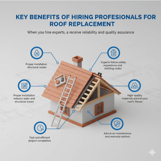 Hiring Professionals for Roof Replacement