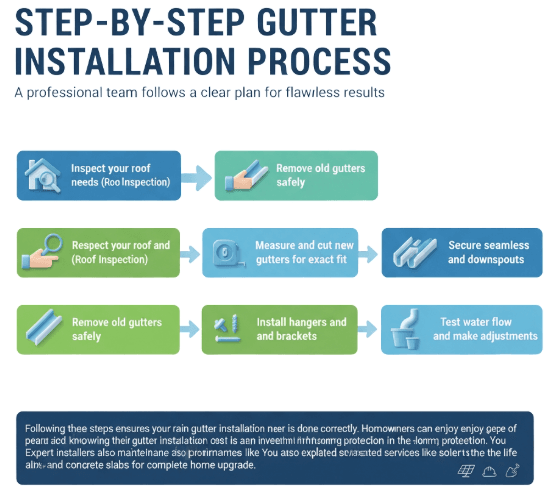 Step-by-Step Gutter Installation Process