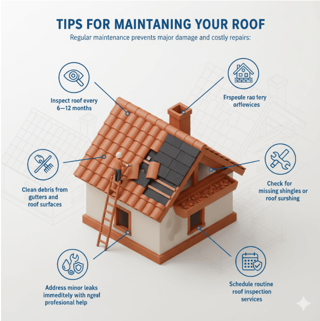 Tips for Maintaining Your Roof