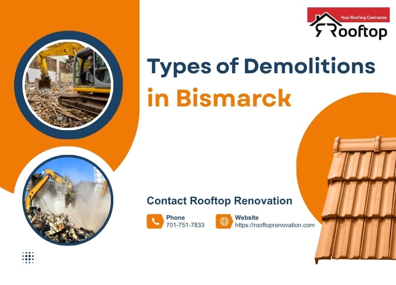 Types of Demolitions in Bismarck: Residential, Commercial, and More