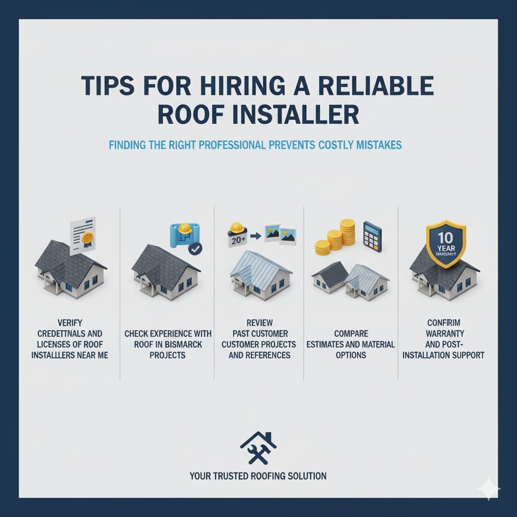 Tips for Hiring a Reliable Roof Installer