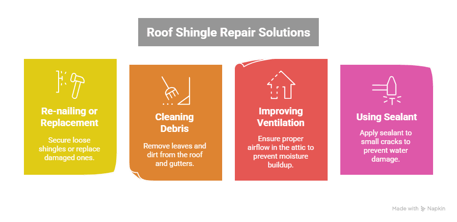 Buckling Roof Shingles