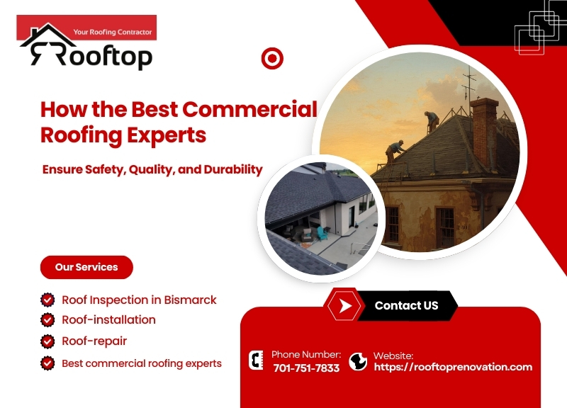 How the Best Commercial Roofing Experts Ensure Safety, Quality, and Durability