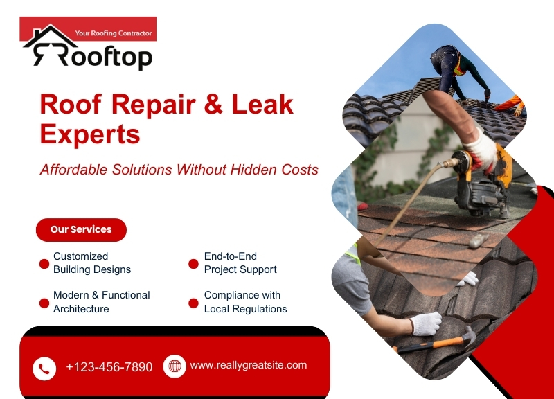 Roof Repair & Leak Experts: Affordable Solutions Without Hidden Costs