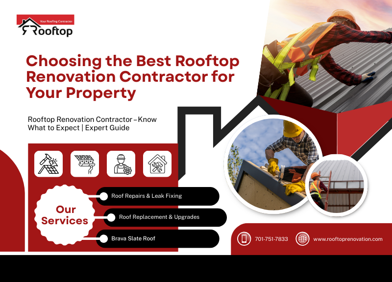 Choosing the Best Rooftop Renovation Contractor for Your Property