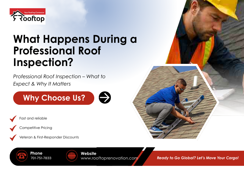 What Happens During a Professional Roof Inspection?