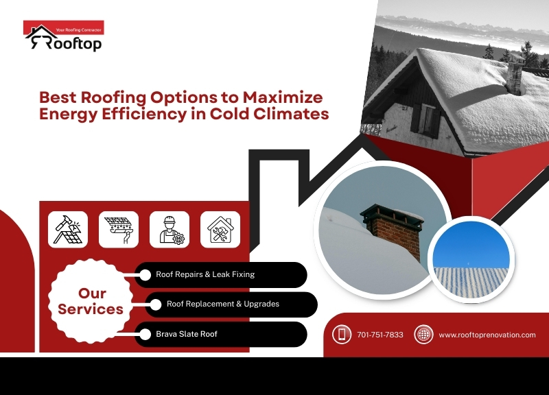 Best Roofing Options to Maximize Energy Efficiency in Cold Climates