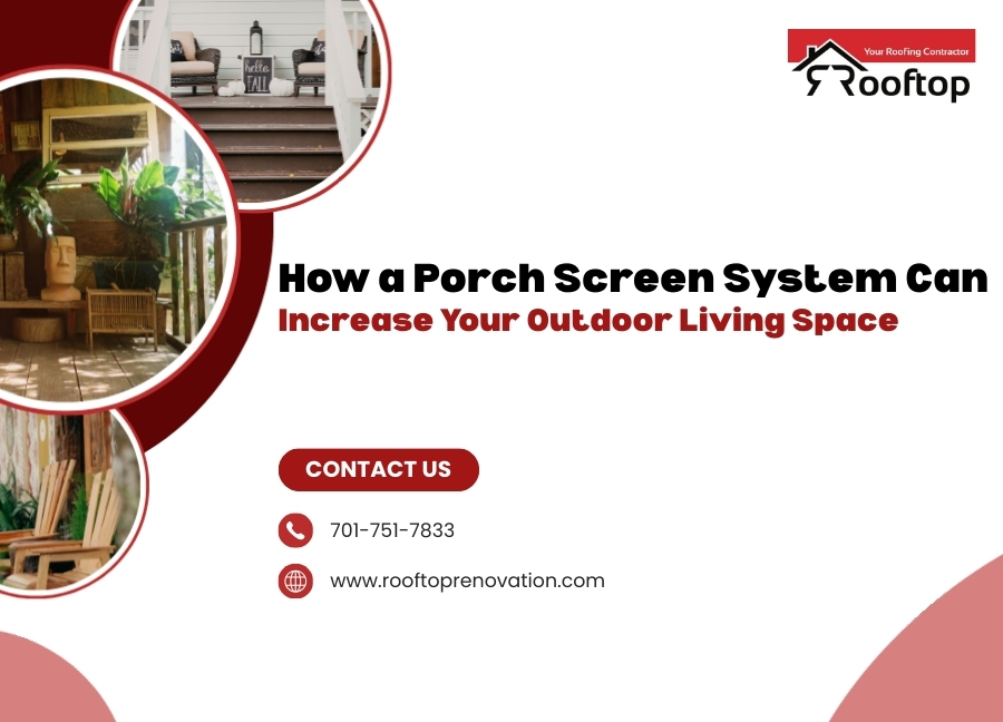 porch screen system
