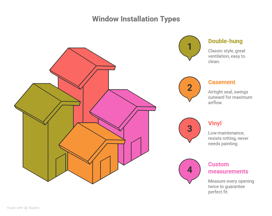 Window replacement services