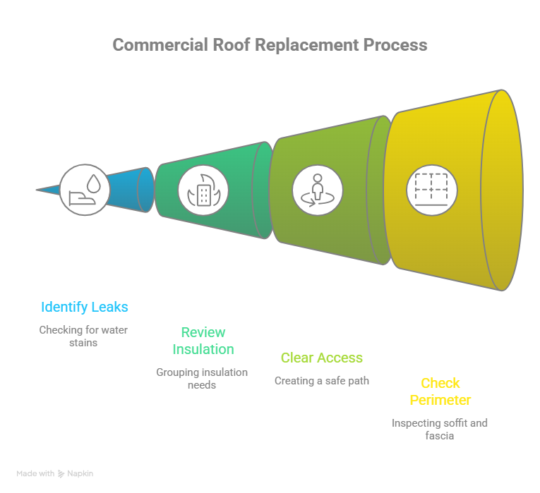commercial roof replacement