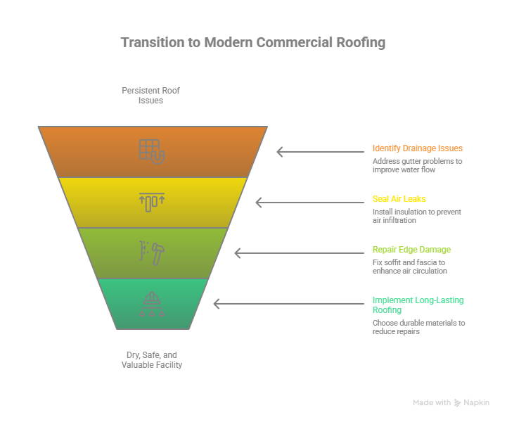 commercial roof replacement