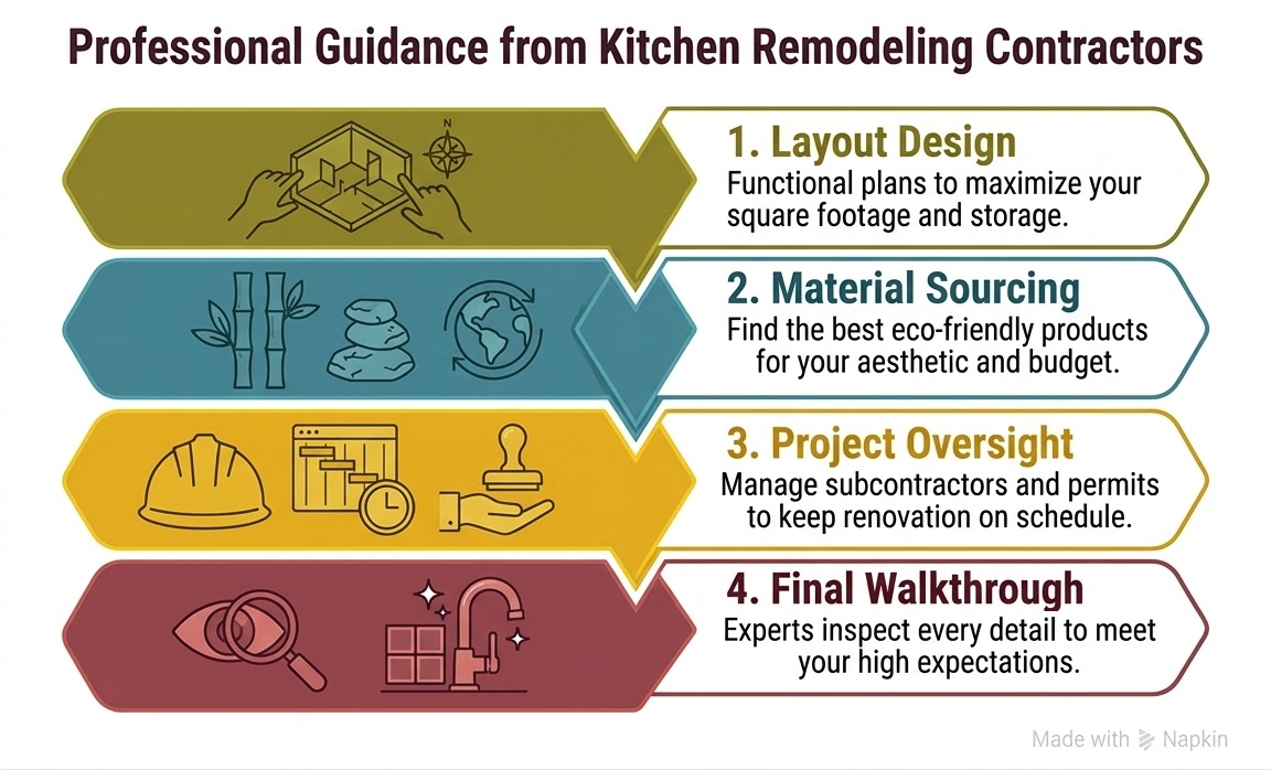 Kitchen remodeling services in Bismarck