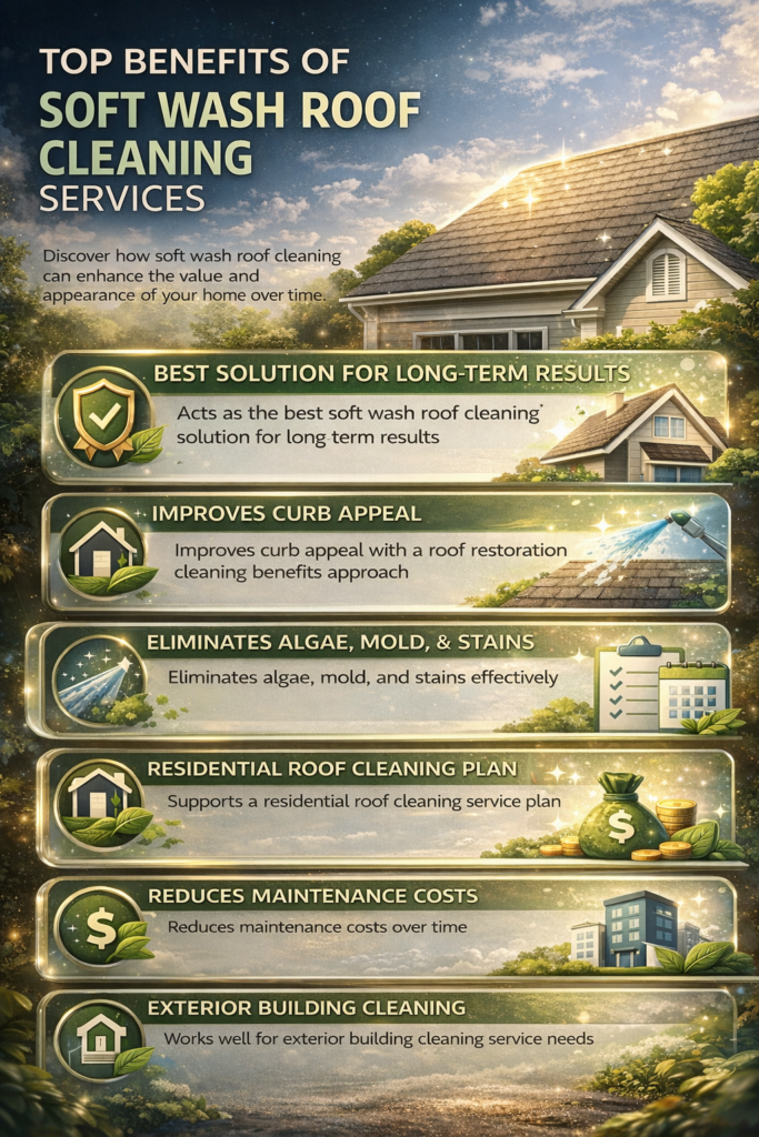 The Science Behind Soft Wash Roof Cleaning Solution and Why It Works So Well
