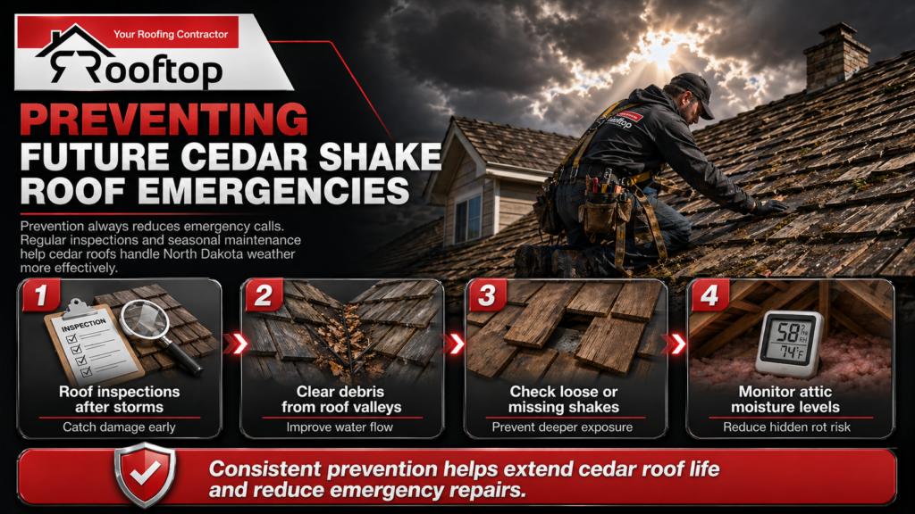 emergency cedar shake roof repair