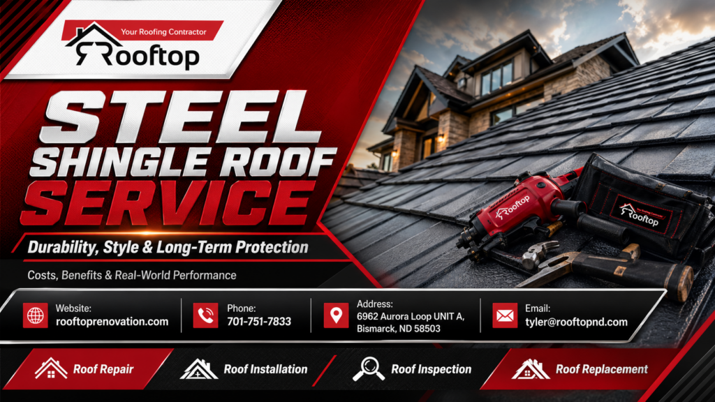 steel shingle roof service