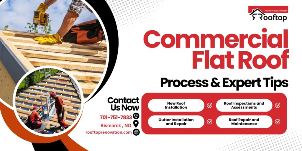 Commercial Flat Roof Installation in Bismarck: Complete 2026 Guide