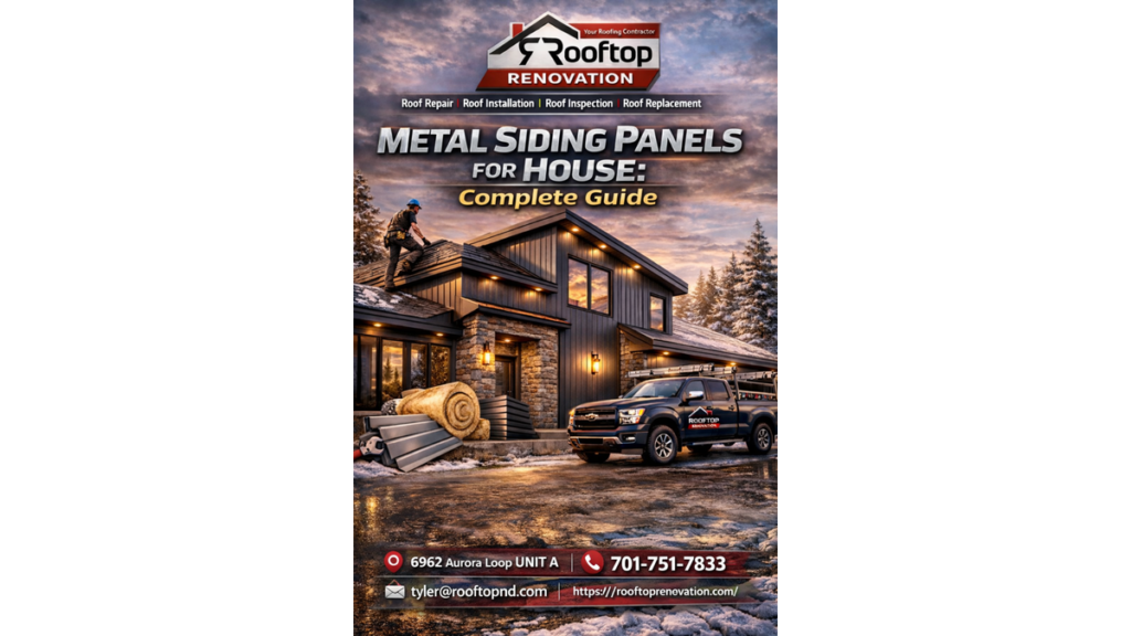 metal siding panels for house