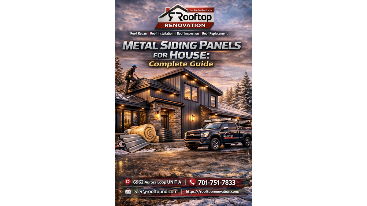 metal siding panels for house