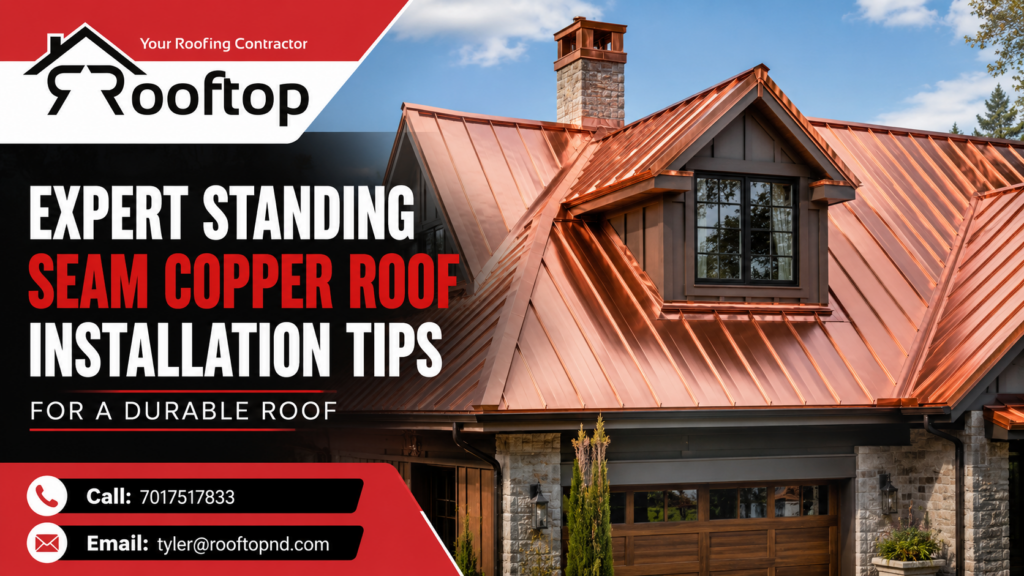 Expert Standing Seam Copper Roof Installation Tips for a Durable Roof