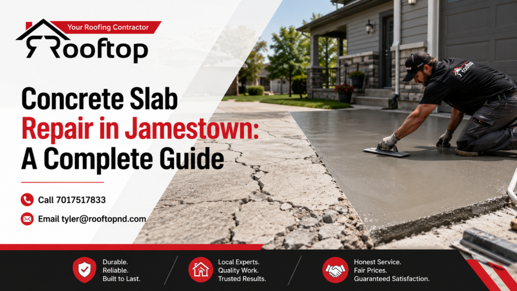 Concrete Slab Repair in Jamestown: A Complete Guide