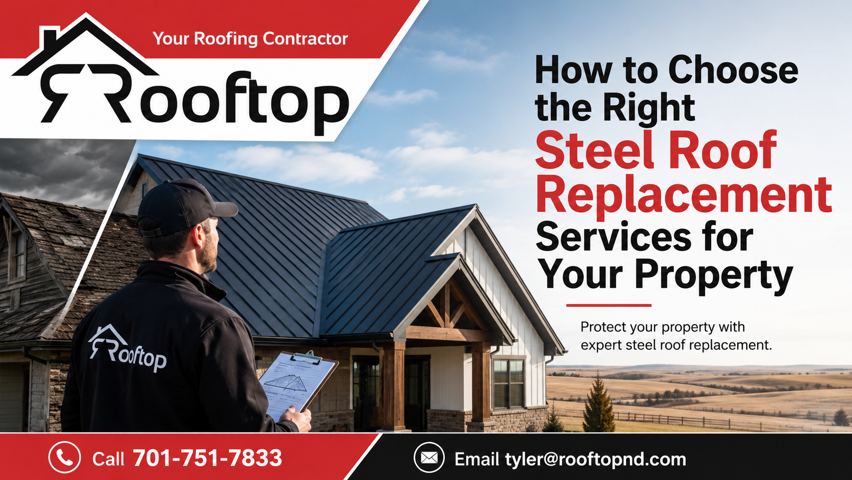 How to Choose the Right Steel Roof Replacement Services for Your Property