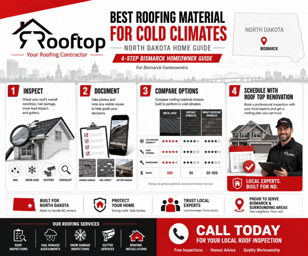 best roofing material for cold climates