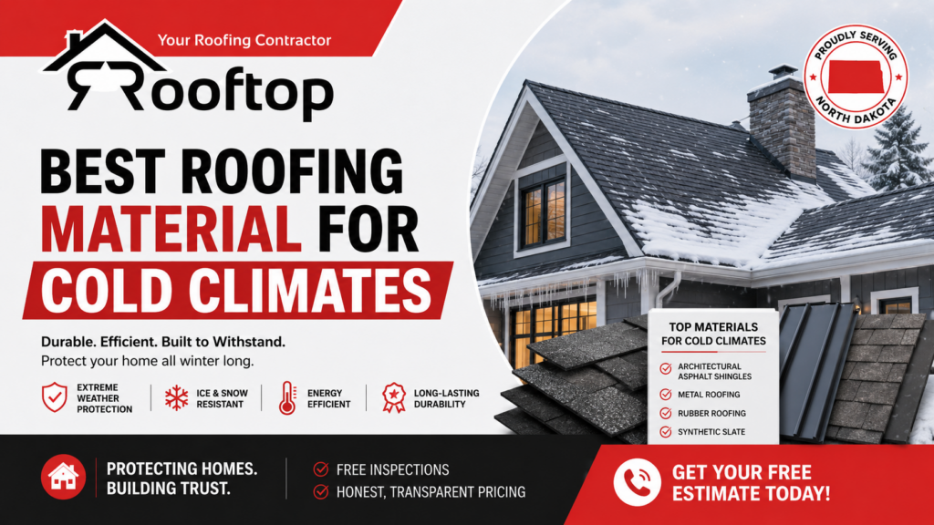 best roofing material for cold climates