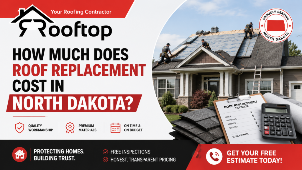 roof replacement cost in North Dakota