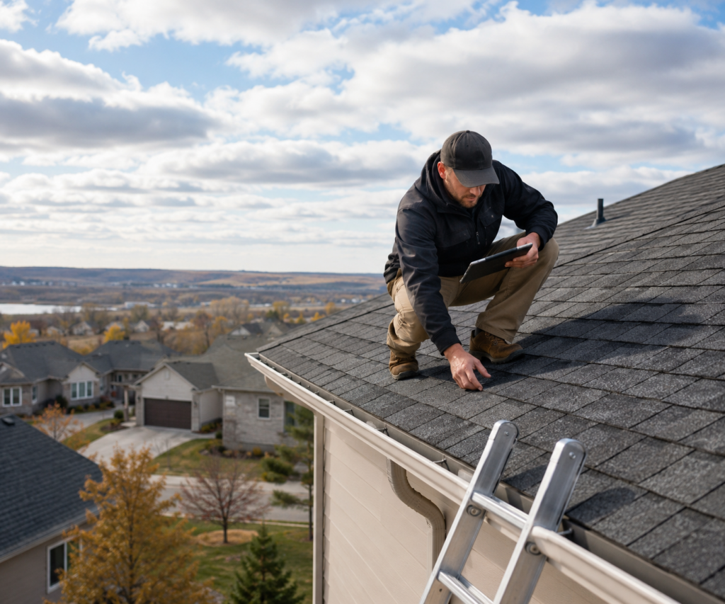 roof inspection in Bismarck ND