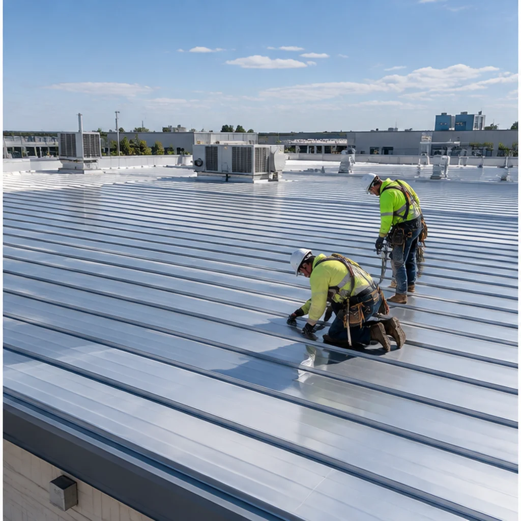 Standing Seam Steel Roofing