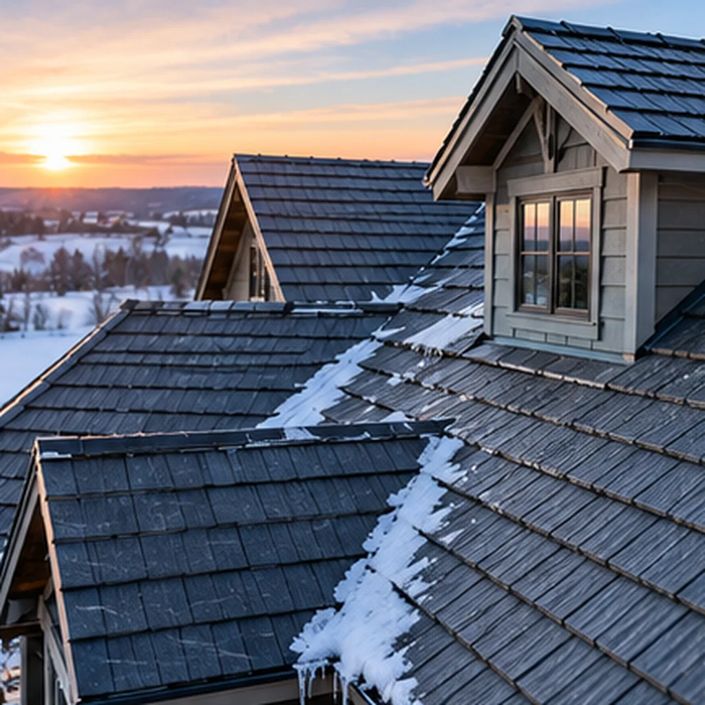 Steel Shingle Roof Installation