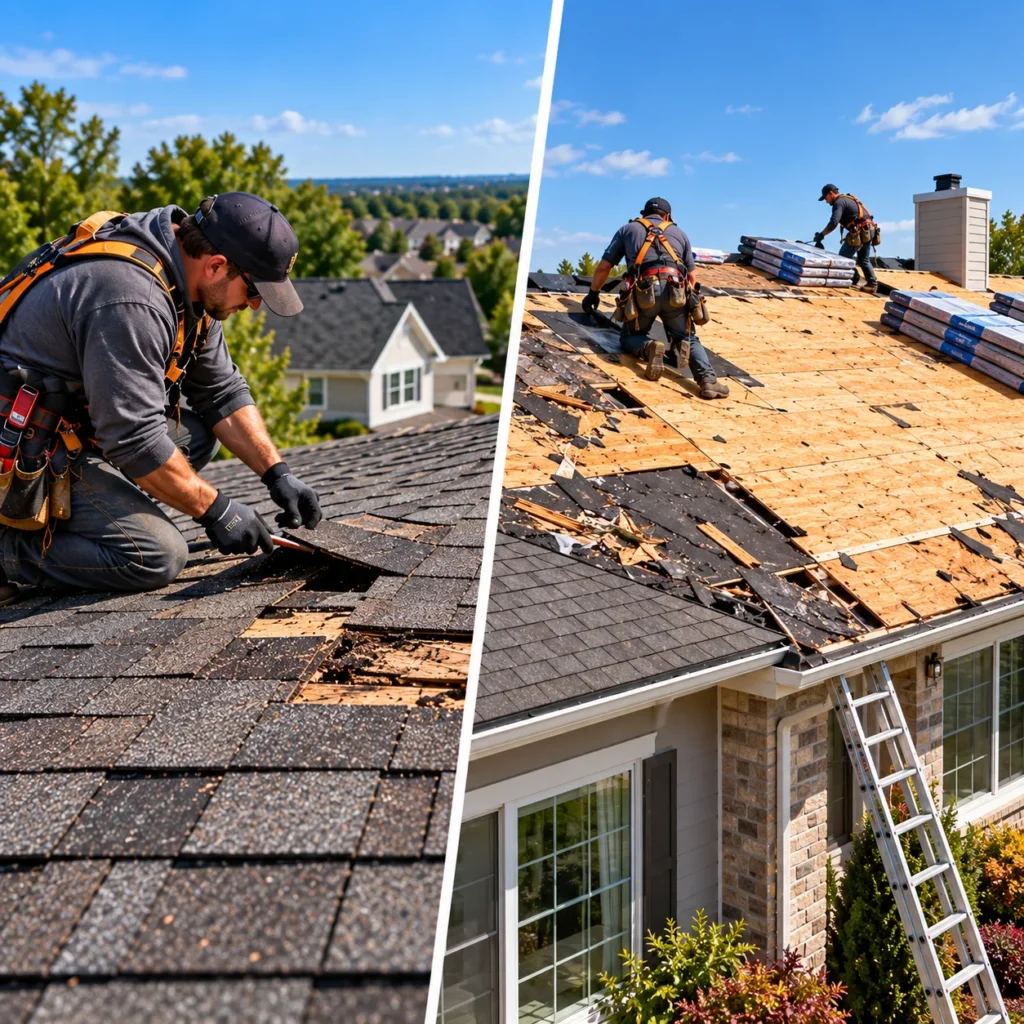 Roof Inspection in Bismarck