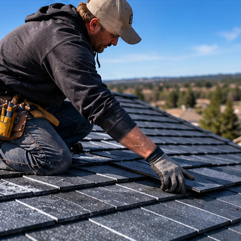 Steel Shingle Roof Installation