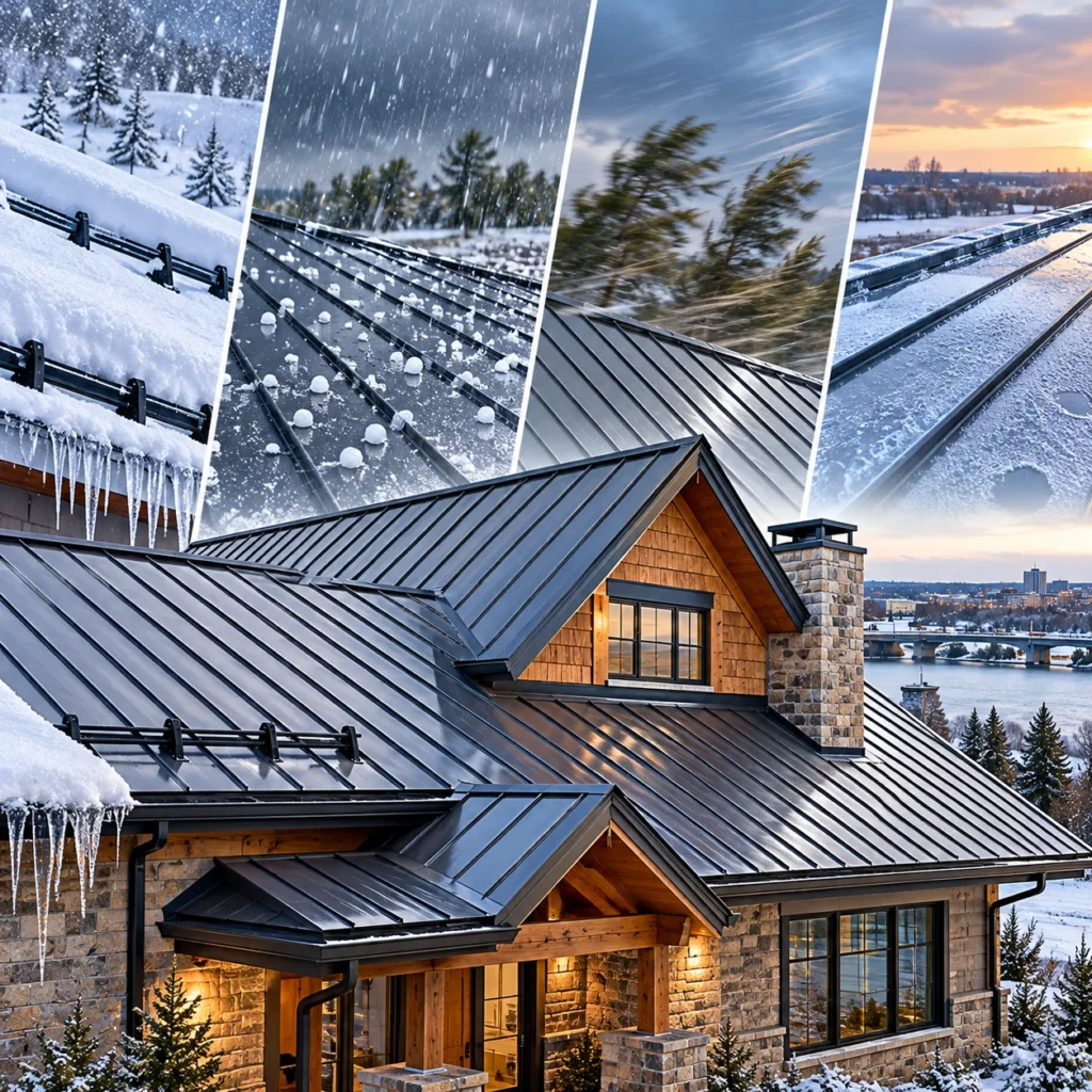 Standing Seam Steel Roofing