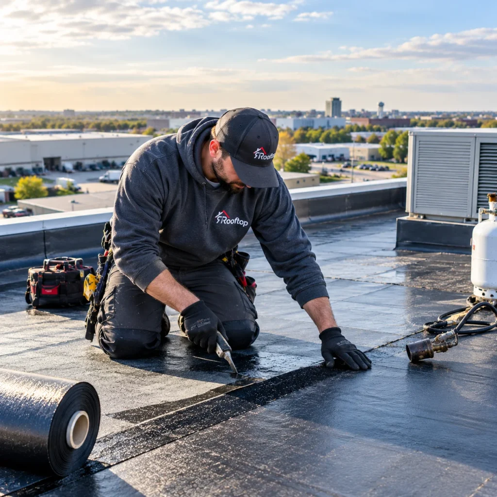 Roof Repair in Jamestown