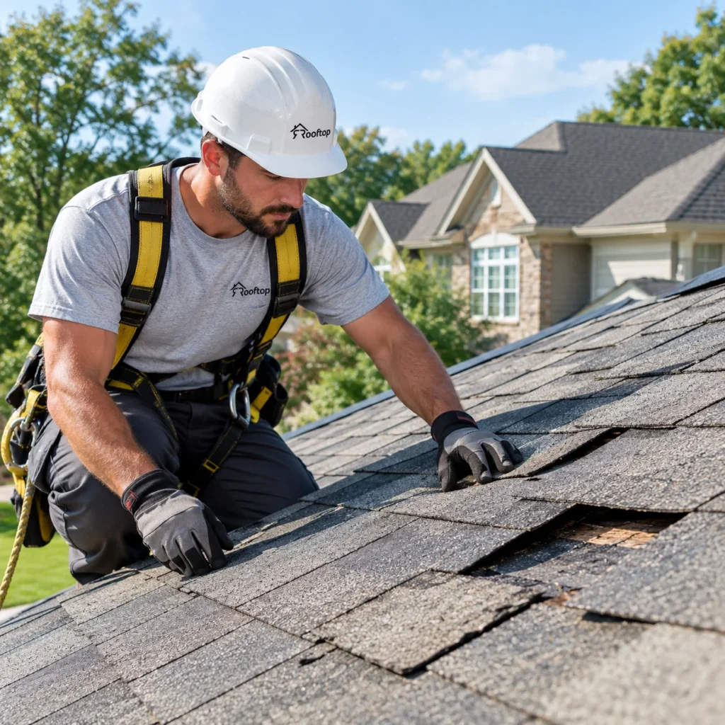 Roof Repair in Jamestown