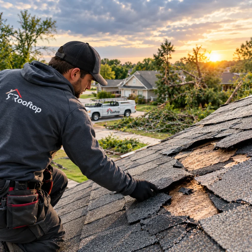 Roof Repair in Jamestown