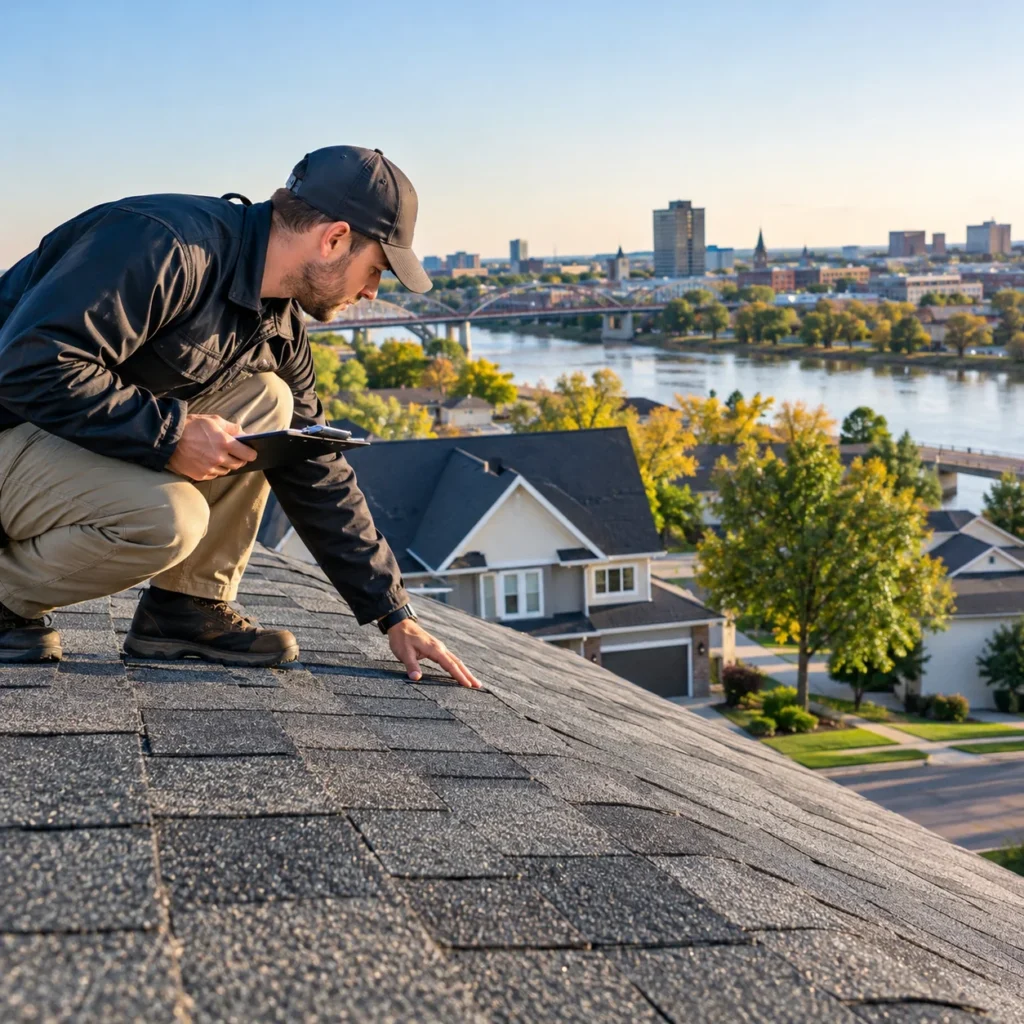 Roof Inspection in Fargo